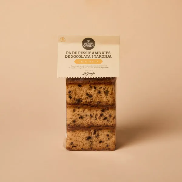 Bizcocho naranja y chocolate Ametller Origen 350g