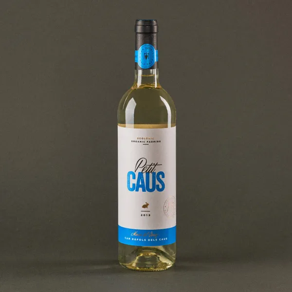 Vino blanco Petit Caus 75cl D.O Penedès
