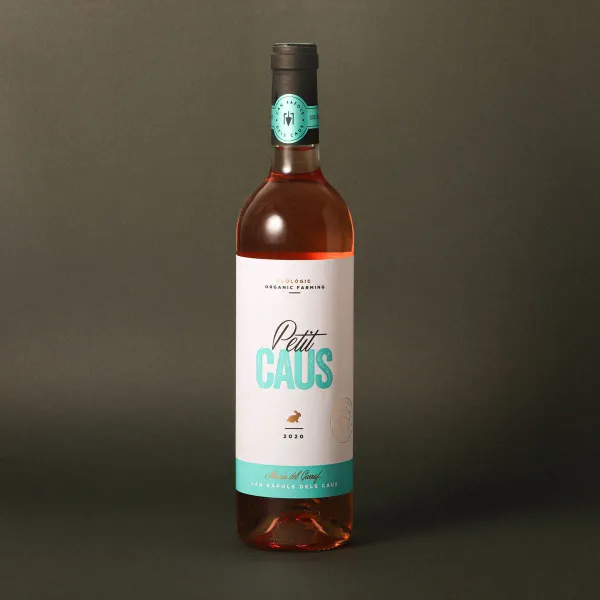 Vino rosado Petit Caus 75cl D.O Penedès