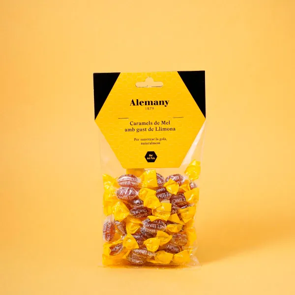Caramelos de miel i limón Alemany 150g