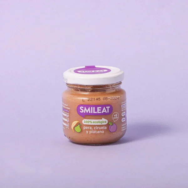 Potito ecológico 3 frutas Smileat 130g