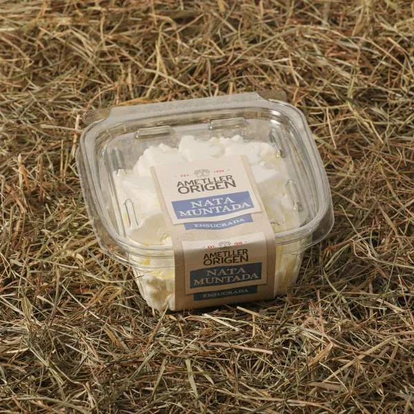 Nata artesanal azucarada Ametller Origen 130g