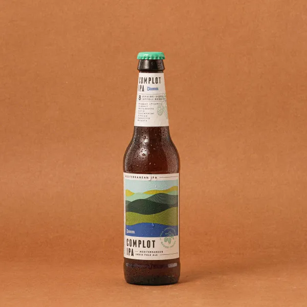 Cerveza IPA complot Damm 33cl