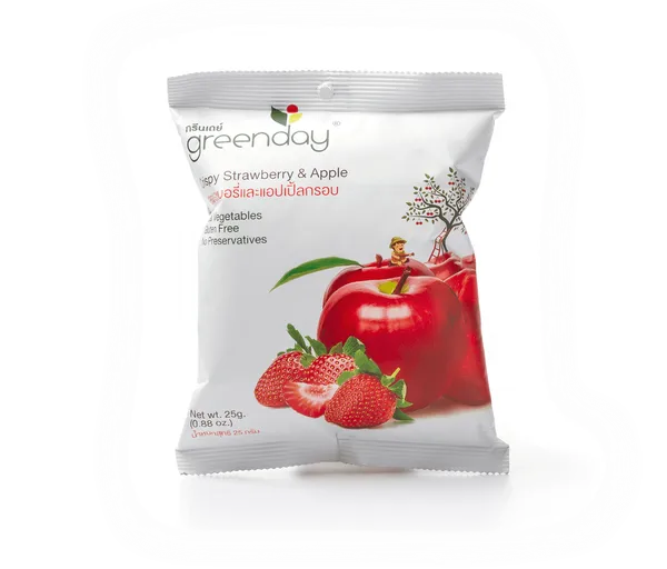 Mix fresa y manzana Greenday 25g