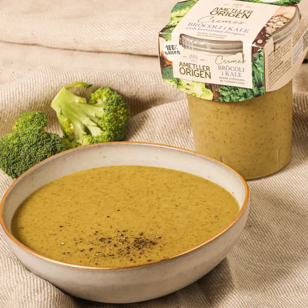 Crema de brócoli y kale Ametller Origen 485ml