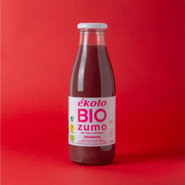 Zumo de granada ecológico Ekolo 750ml
