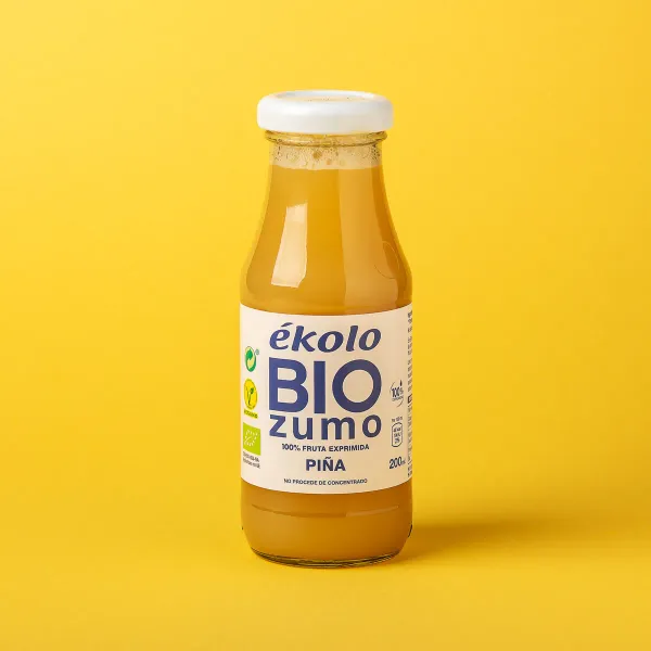 Zumo de piña ecológico Ekolo 200ml