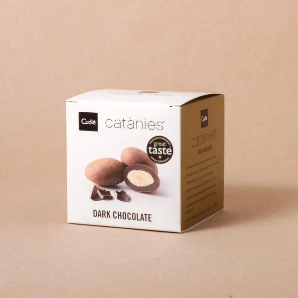 Catanias de Chocolate negro Cudié 80g