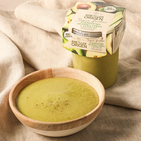 Gazpacho manzana y aguacate Ametller Origen 485ml