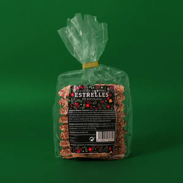 Estrellas grandes de chocolate 300g