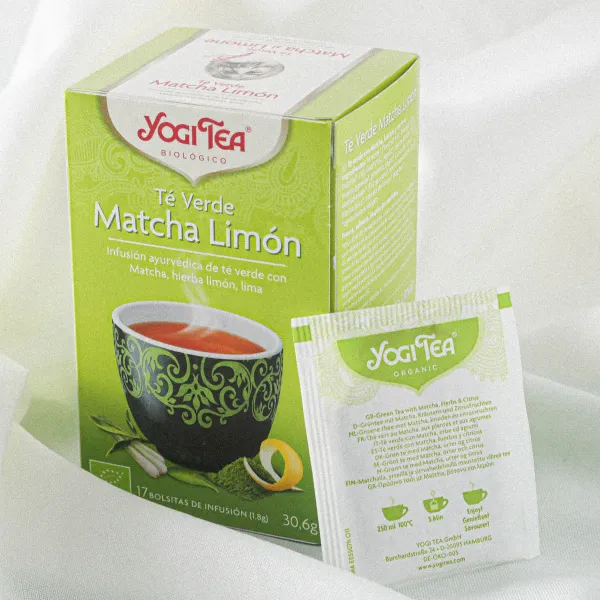 Té verde matcha limón Yogi Tea 17g