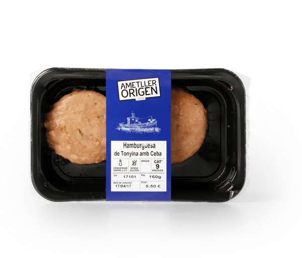 Hamburguesa atún y cebolla Ametller Origen 80g