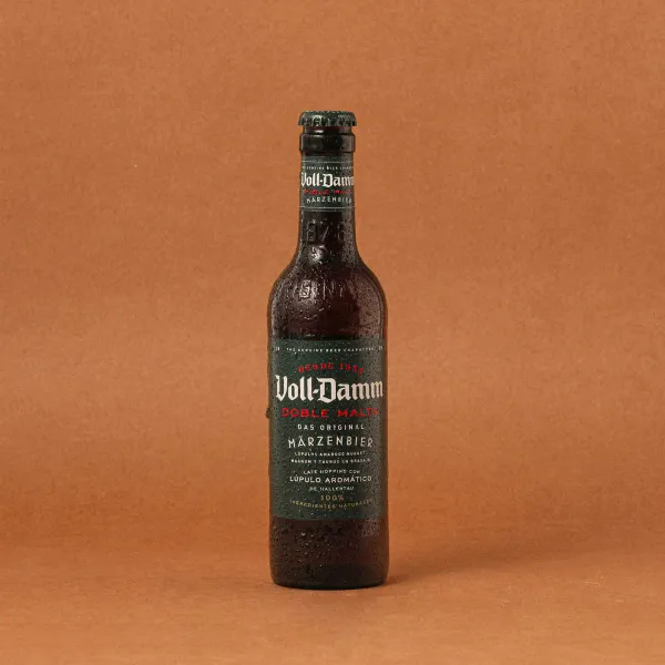 Cerveza doble malta voll Damm 33cl