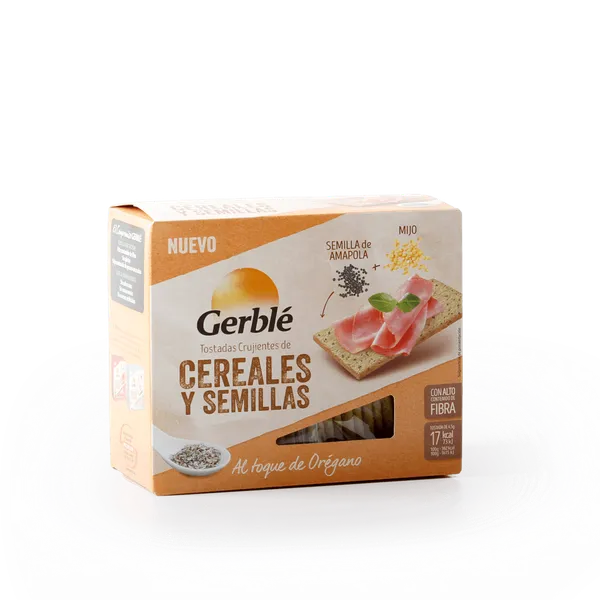 Tostadas de mijo y amapola Gerble 100g