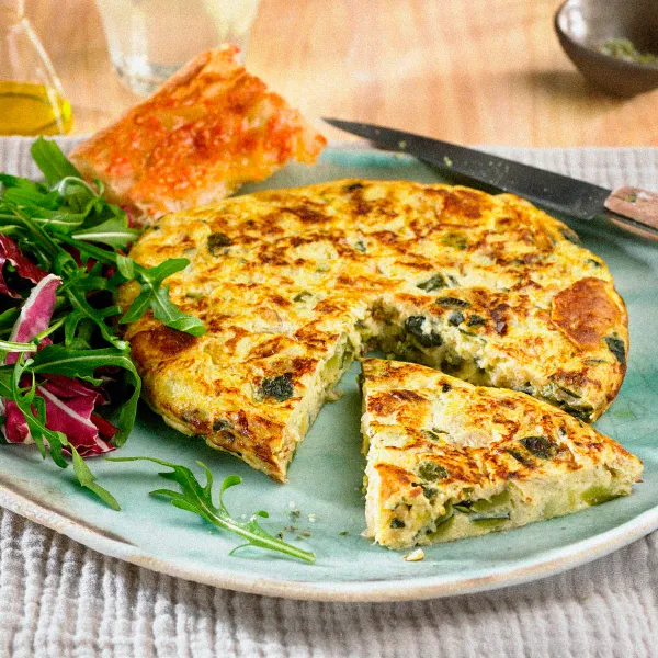 Tortilla de calabacín y cebolla Ametller Origen 335 g