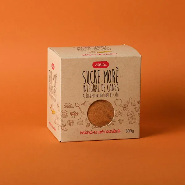 Azúcar moreno integral caña Vilalta 800g