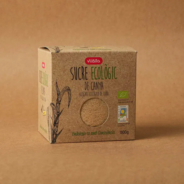 Azúcar ecológico de caña Vilalta 800g