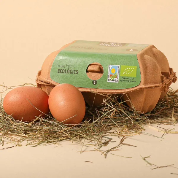 Huevos ecológicos L Ametller Origen - 6uds.