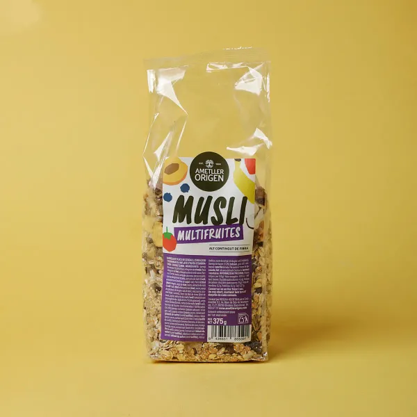 Muesli multifrutas Ametller Origen 375g