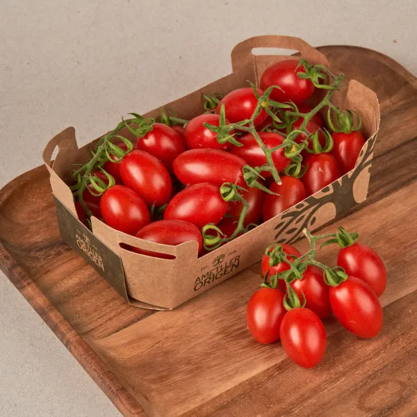Tomate Cherry Pera de branca - bandeja 500g