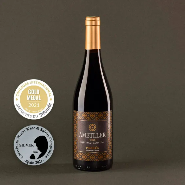 Vino tinto g. carinyena Ametller 75cl D.O Penedès