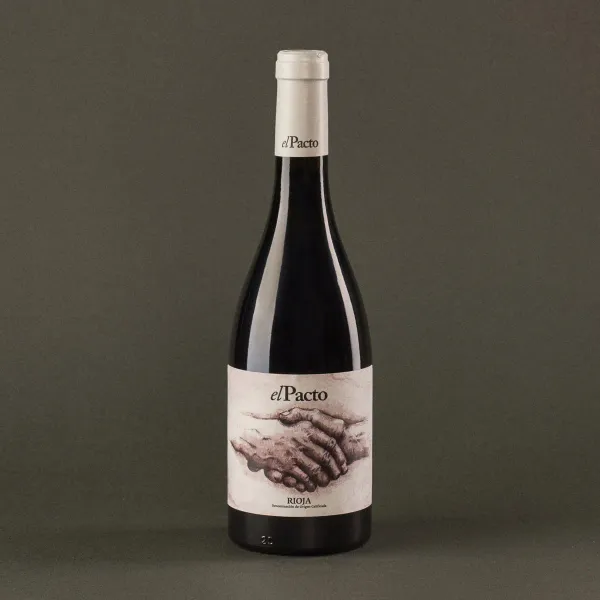 Vino tinto crianza El pacto 75cl D.O Rioja