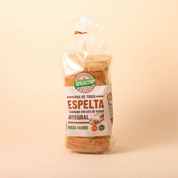 Pan de molde espelta integral