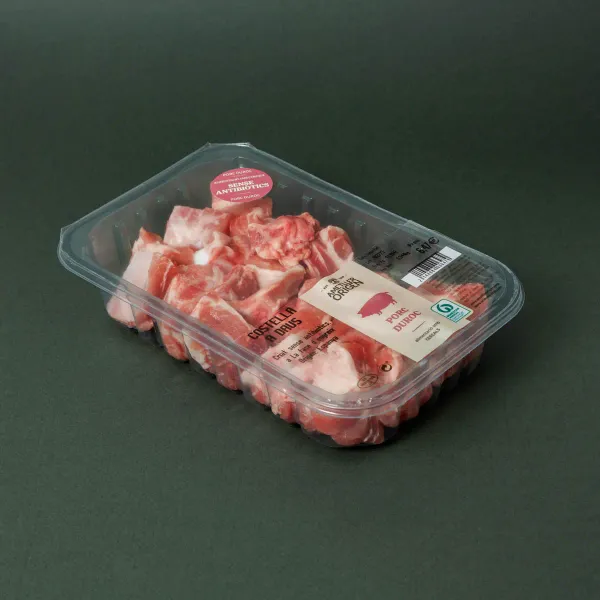 Costilla de cerdo cortada a dados Ametller Origen