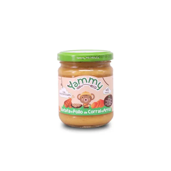 Potito arroz integral Pollo Yammy 195gr