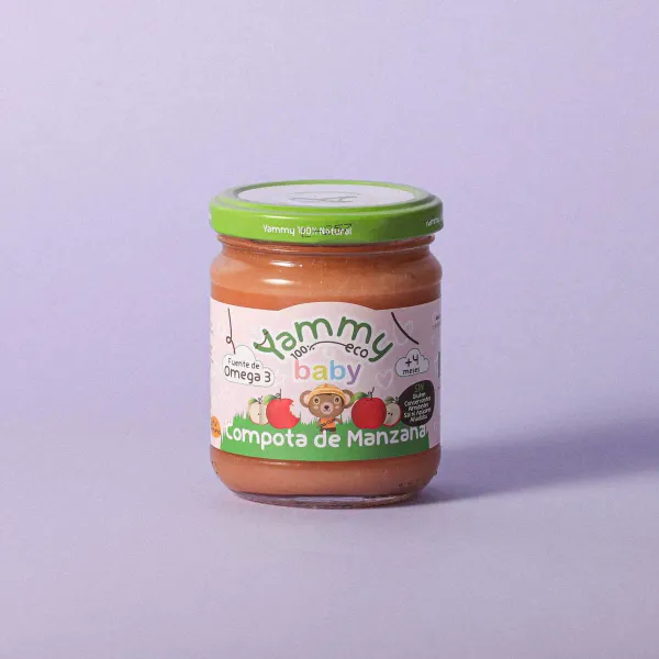 Potito baby compota de manz + Omega3 Yammy 195gr