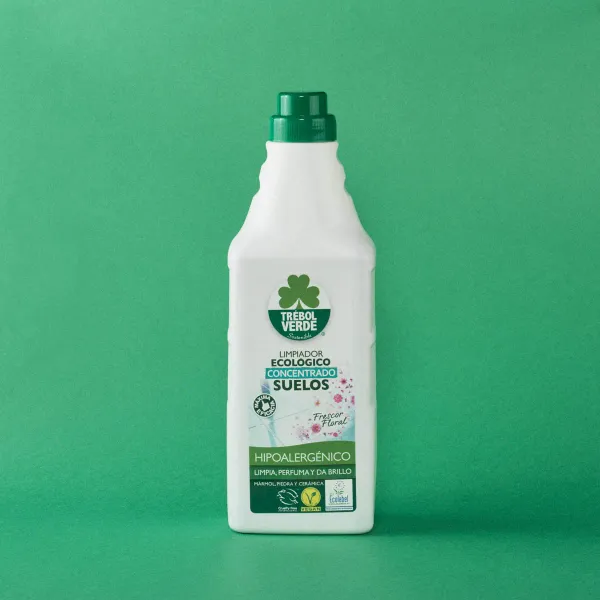 Limpiador suelo Floral ECO TRÉBOL VERDE 1L