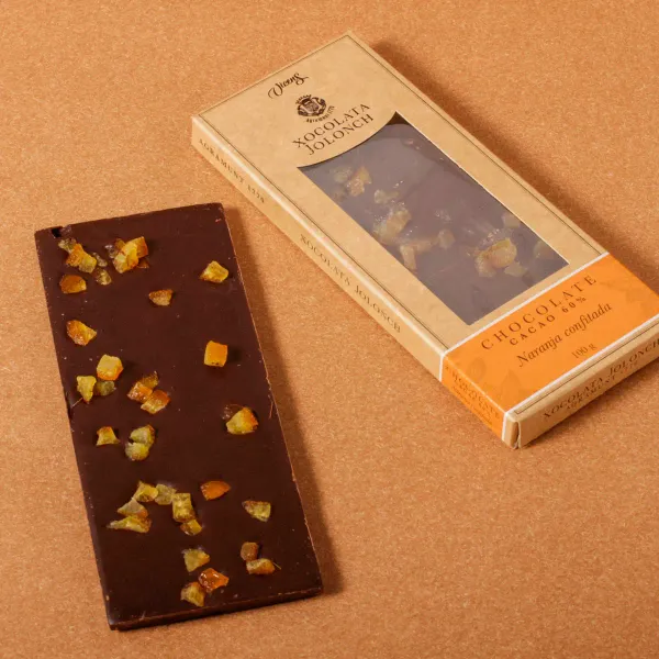 Chocolate Bitter a la naranja JOLONCH 100g