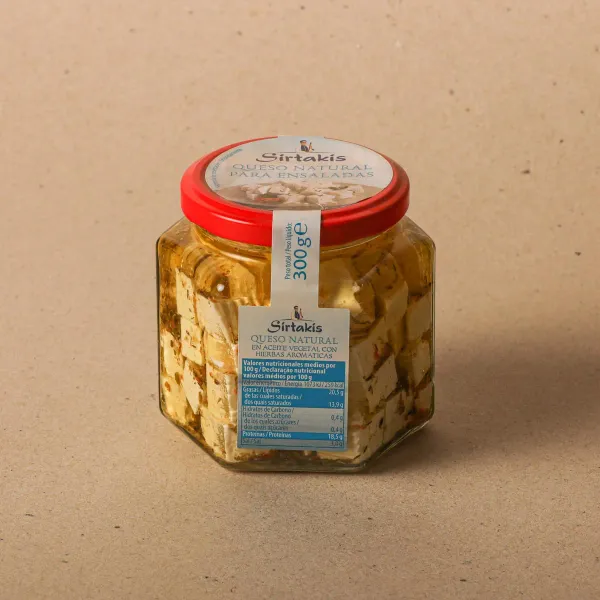 Dados queso en aceite Sirtakis 300g