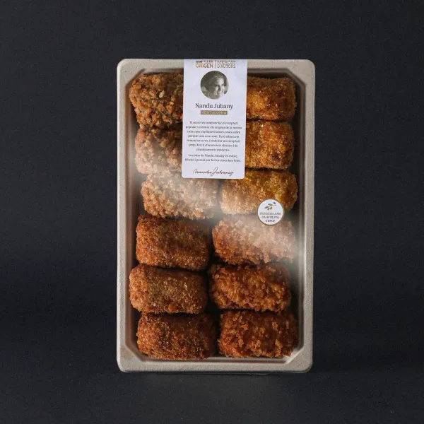 Mix de croquetas fritas Nandu Jubany 12 uds. 500 g