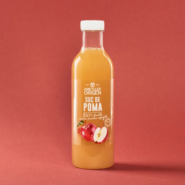 Zumo Refrigerado de manzana de Girona Ametller Origen 750ml