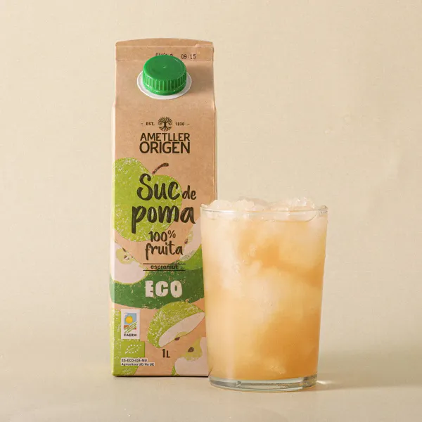 Zumo Manzana ecológico Ametller Origen 1L