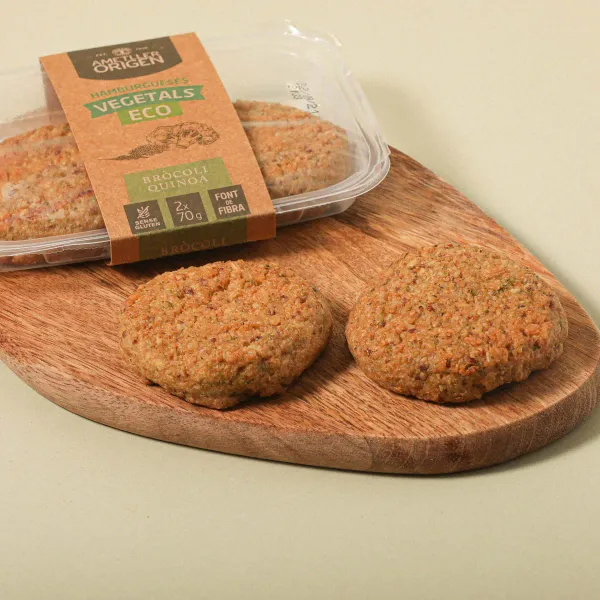Hamburguesa brócoli y quinoa ECO Ametller Origen 140g