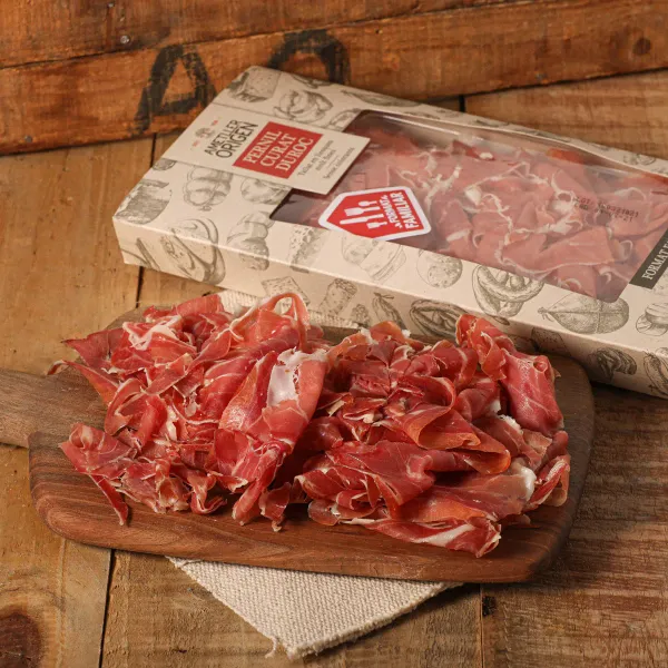 Jamón curado duroc cortado Familiar Ametller Origen 160g