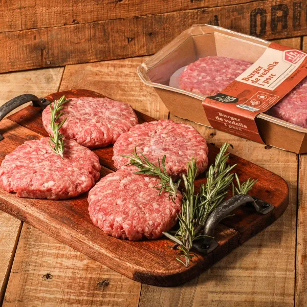 Burger de cerdo y ternera Ametller Origen 440g