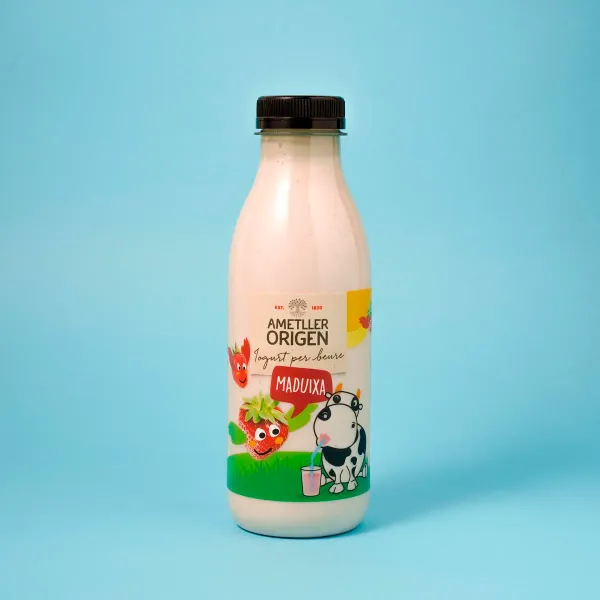 Yogur para beber de fresa Ametller Origen 500ml