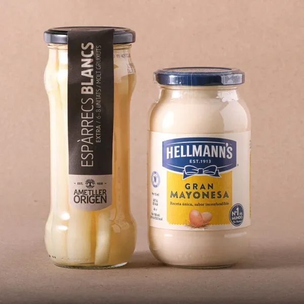 Lote Mayonesa HELLMANN´S + Espárragos bl.