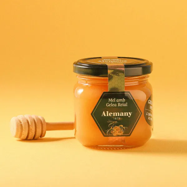 Miel con jalea real Alemany 250g