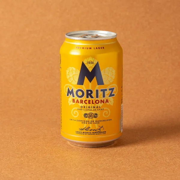 Cerveza en lata Original MORITZ 33cl