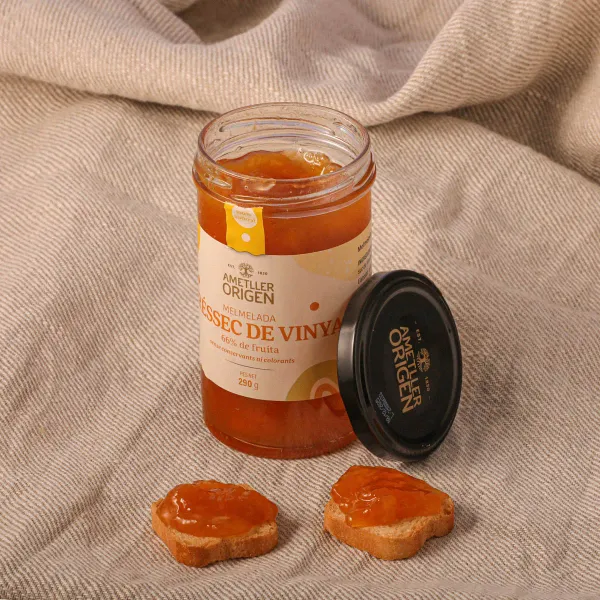 Mermelada melocotón viña Ametller Origen 220g