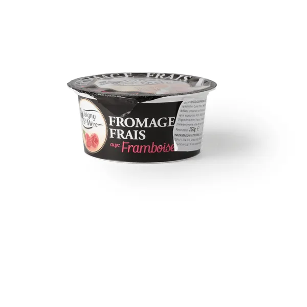 Queso fresco batido frambuesas Isigny Ste. Mere 150g