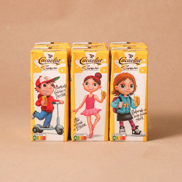Batido cacao suave CACAOLAT 200ml 6u