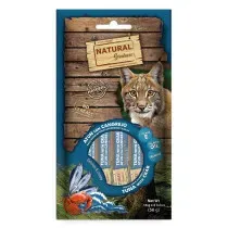 Natural Greatness Snack Cremoso Atún con Cangrejo para Gatos