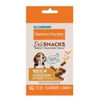 Nature´s Variety Deli Snacks Pollo y Cerdo Puppy