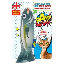 Juguete para gatos Fish con Catnip BAM!