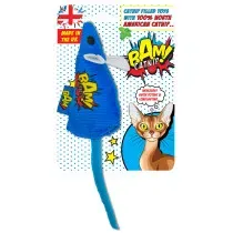 Juguete para Gatos Mouse Colores con Catnip BAM!